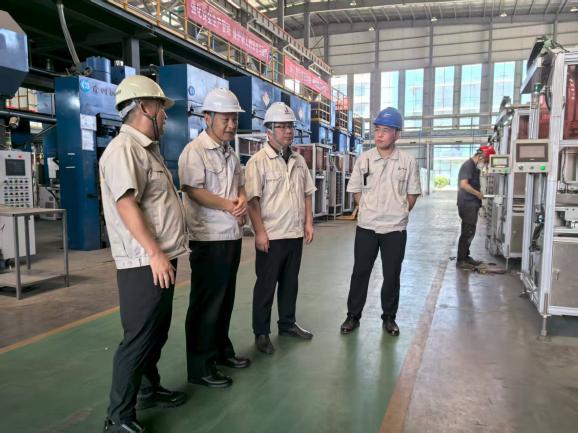 走現(xiàn)場跑市場｜毛海波到湖南特材調(diào)研指導(dǎo)工作